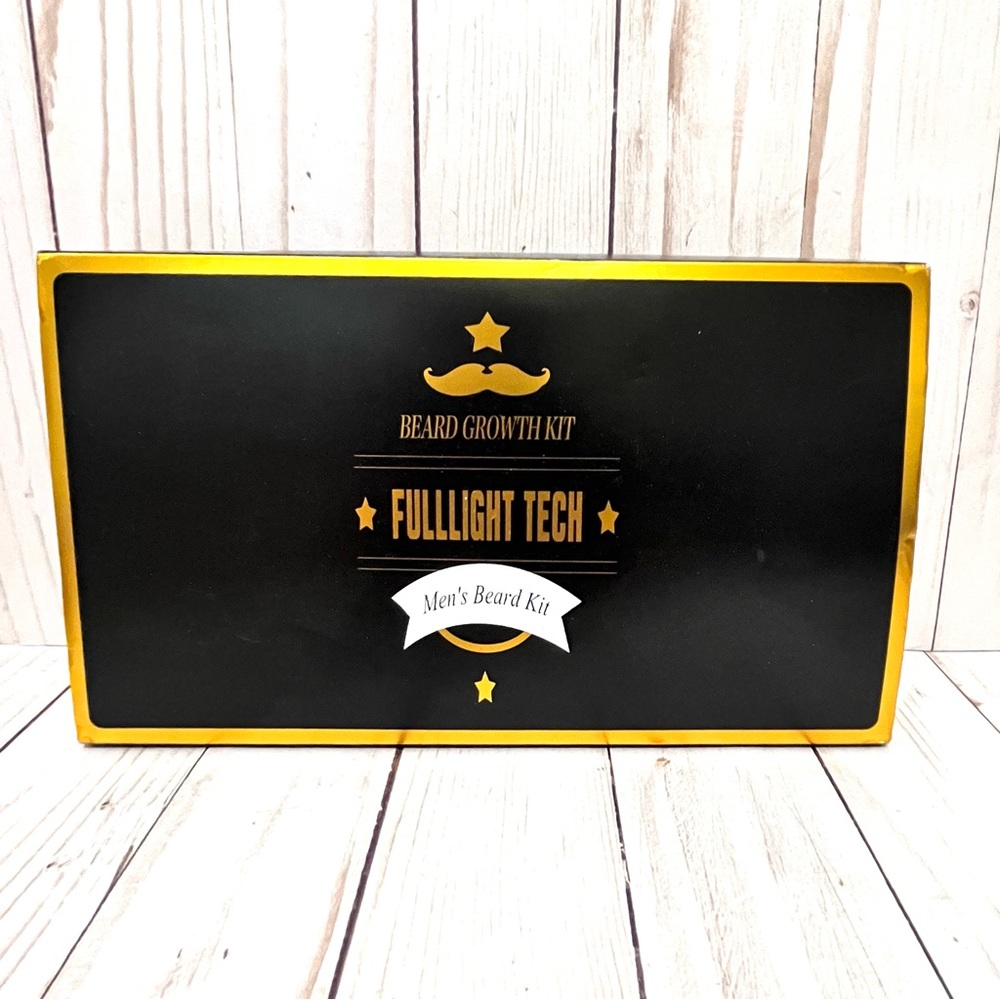 NIB Fulllight Tech Soften & Smooth Men's Beard Kit Complete Set